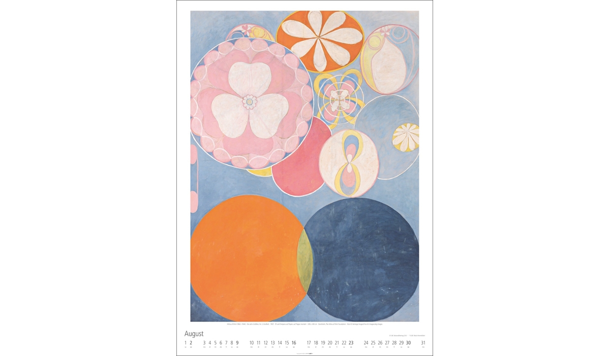 advertising calendar: Hilma af Klint 2026