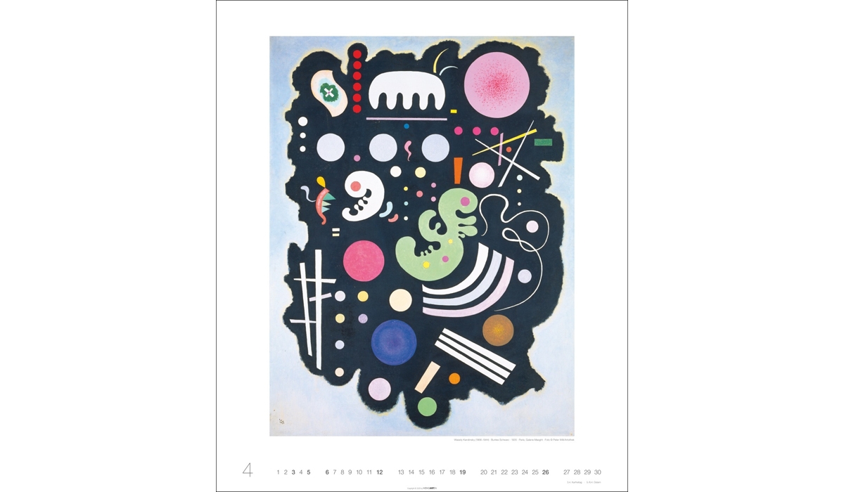 Werbekalender: Abstract Art Edition 2026