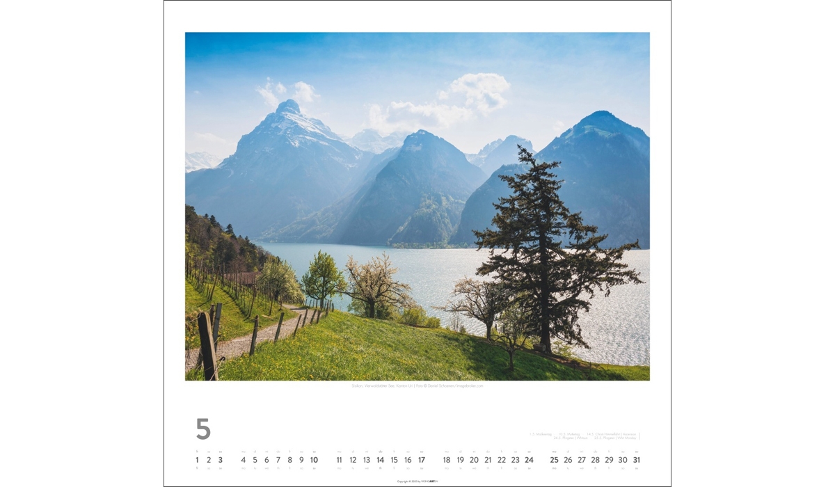 Werbekalender: Schweiz 2026