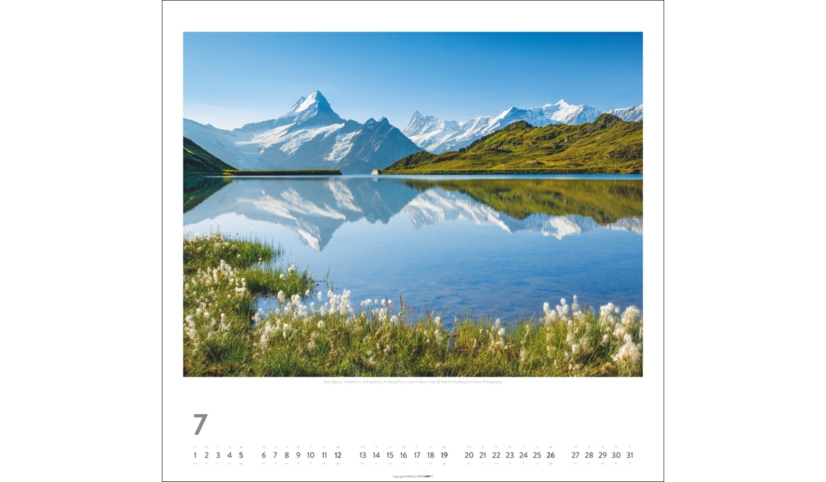 Werbekalender: Schweiz 2026