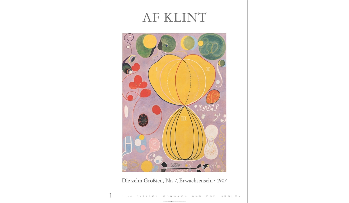 advertising calendar: Poster Art 2026