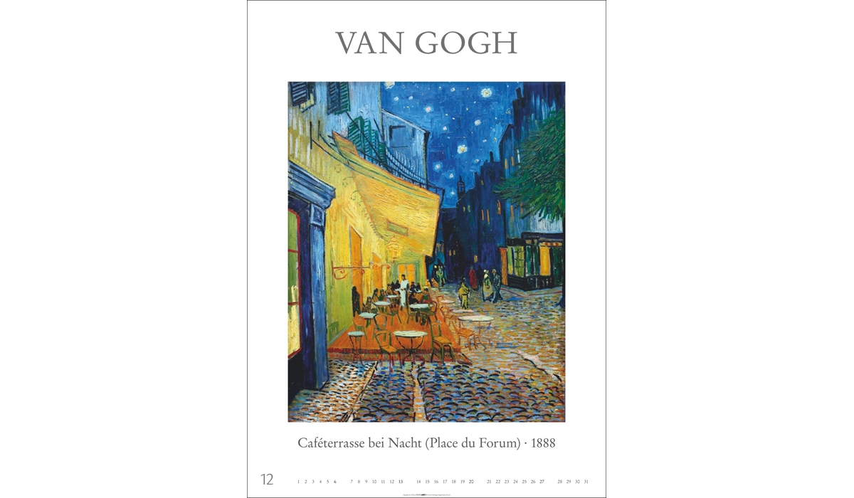 advertising calendar: Poster Art 2026