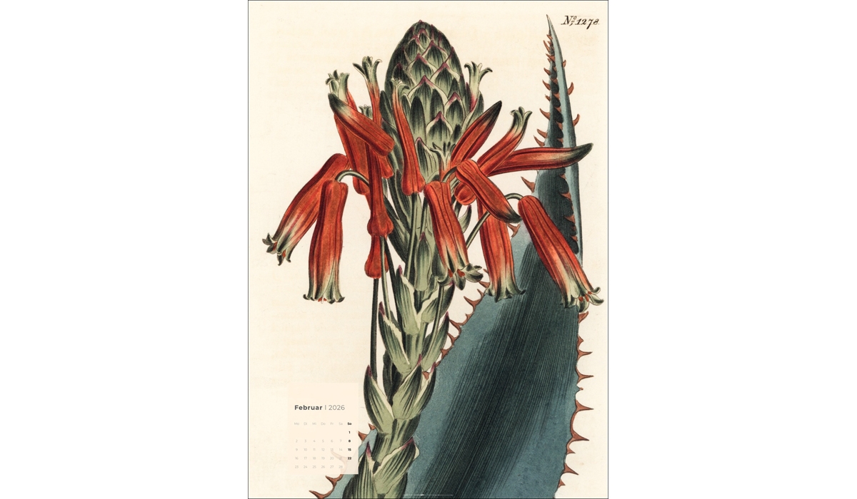 advertising calendar: Botanicals 2026