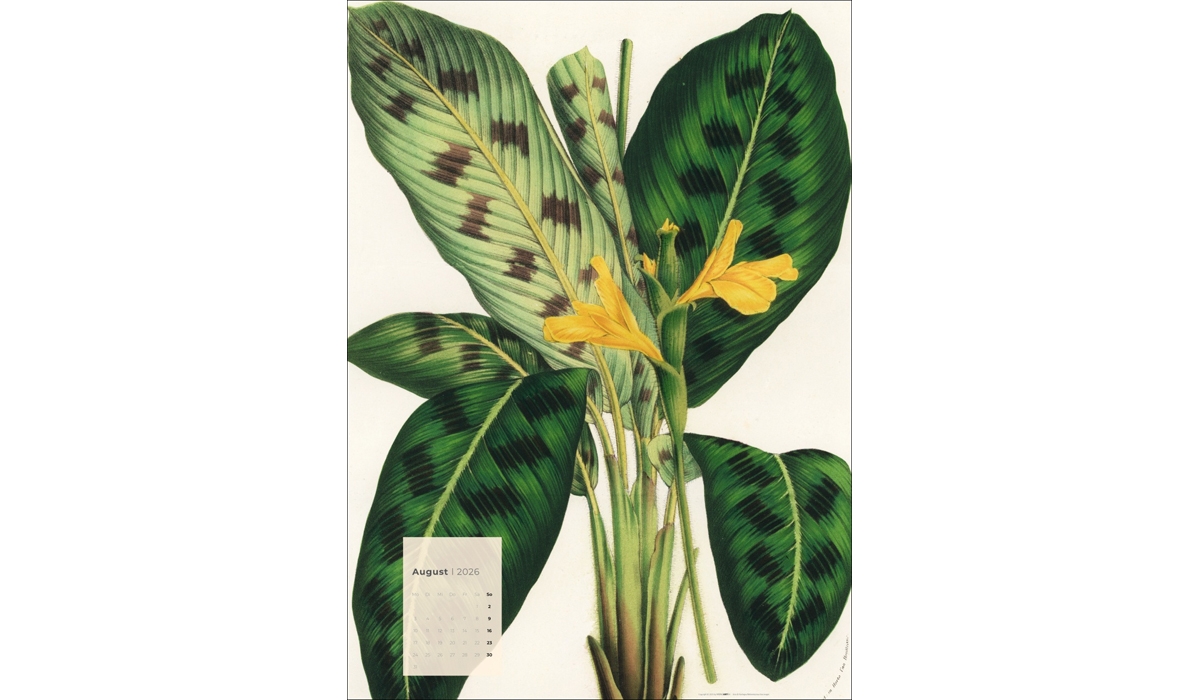 advertising calendar: Botanicals 2026