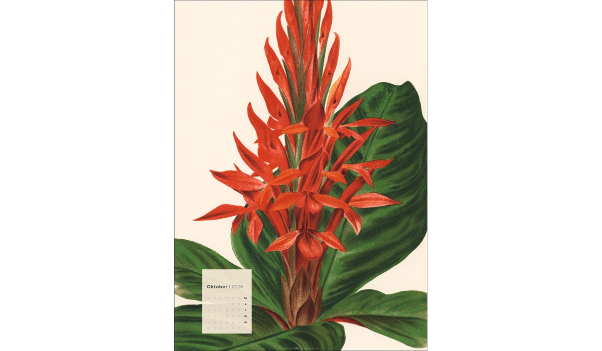 advertising calendar: Botanicals 2026