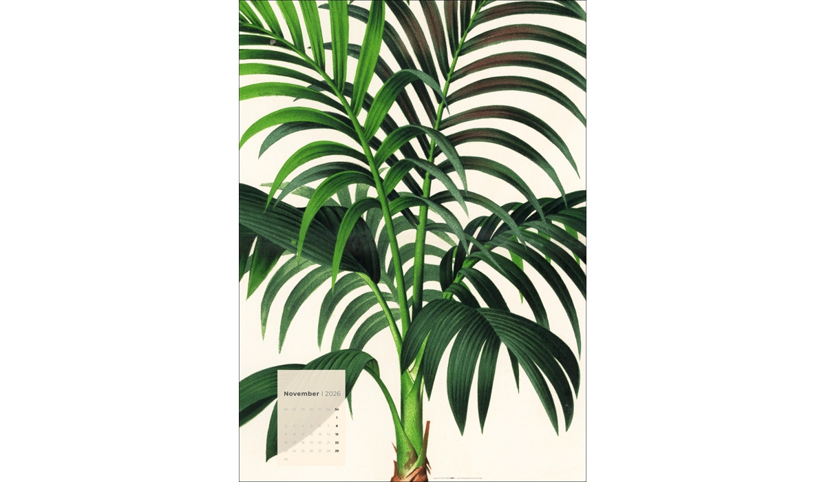 advertising calendar: Botanicals 2026
