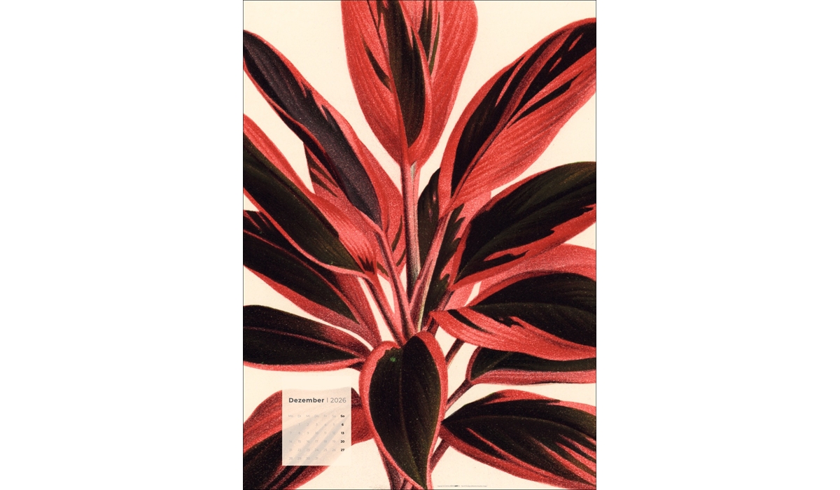 advertising calendar: Botanicals 2026