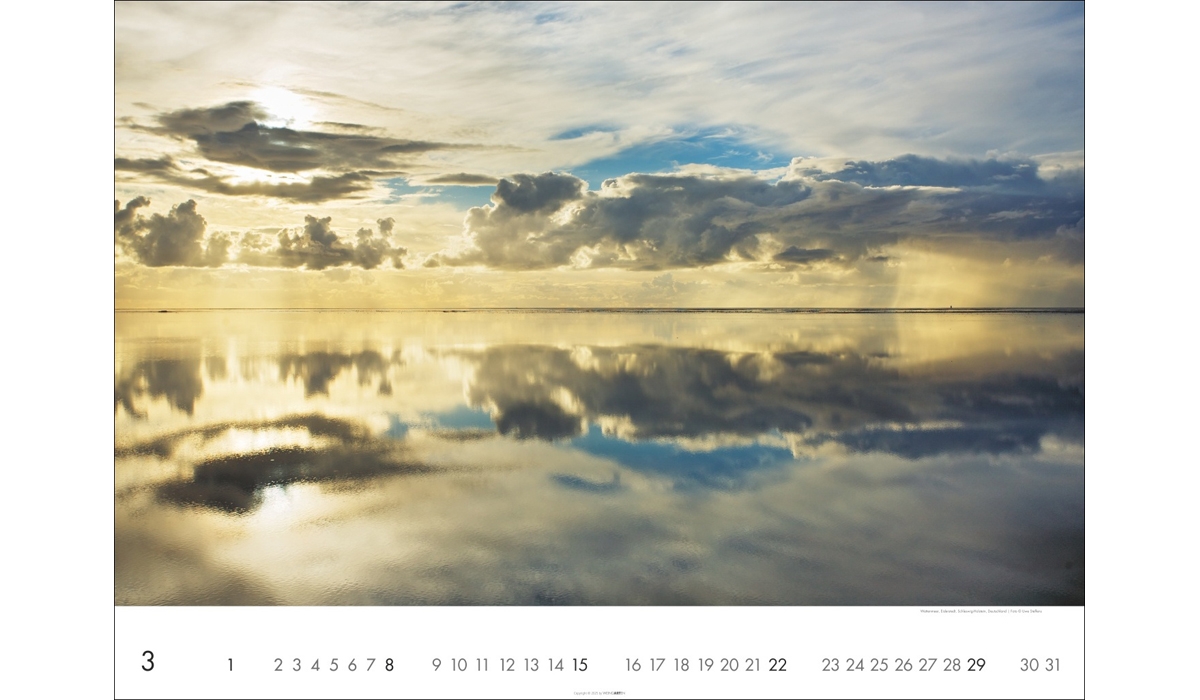 advertising calendar: The sea 2026