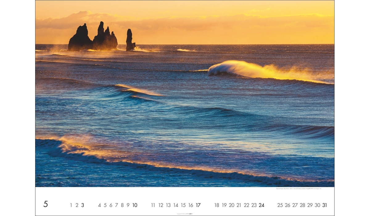advertising calendar: The sea 2026