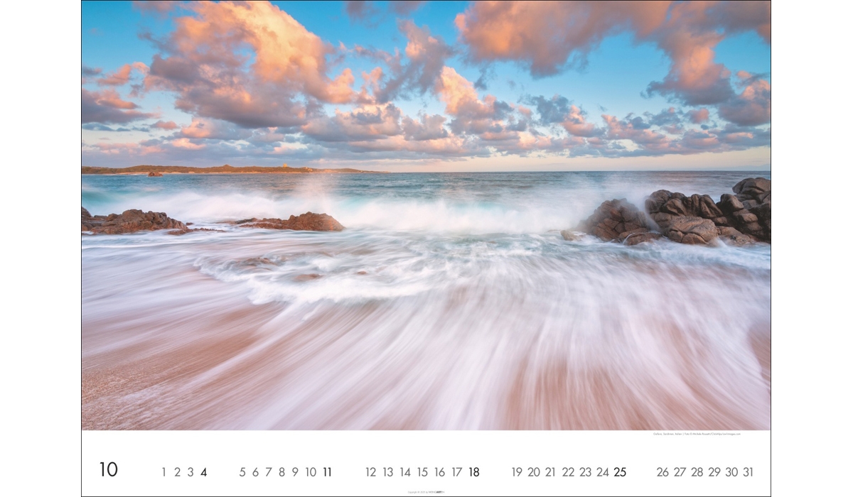 advertising calendar: The sea 2026
