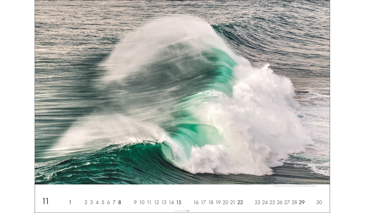 advertising calendar: The sea 2026