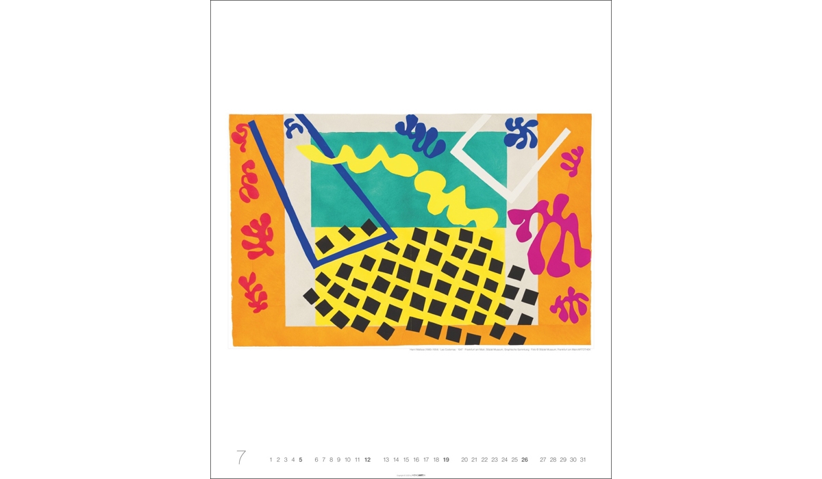 Werbekalender: Henri Matisse Edition 2026
