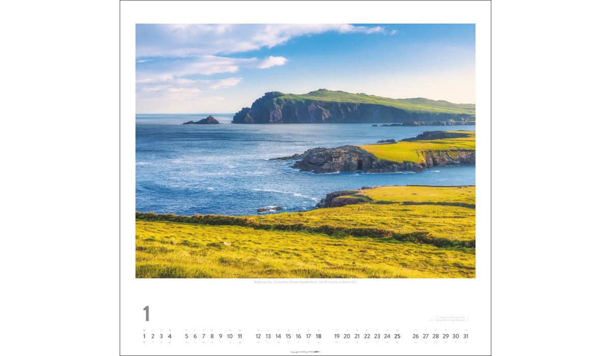 advertising calendar: Ireland 2026