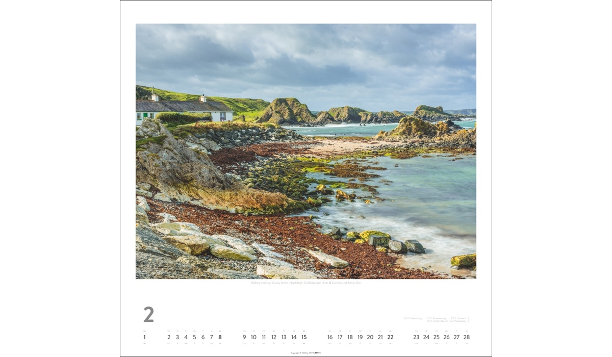 advertising calendar: Ireland 2026