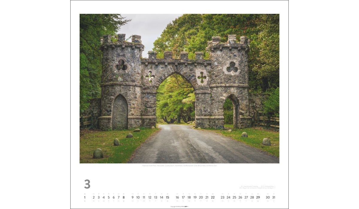 advertising calendar: Ireland 2026