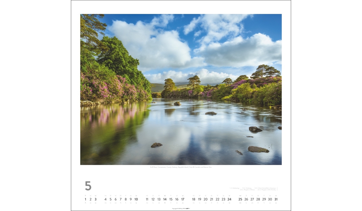 advertising calendar: Ireland 2026