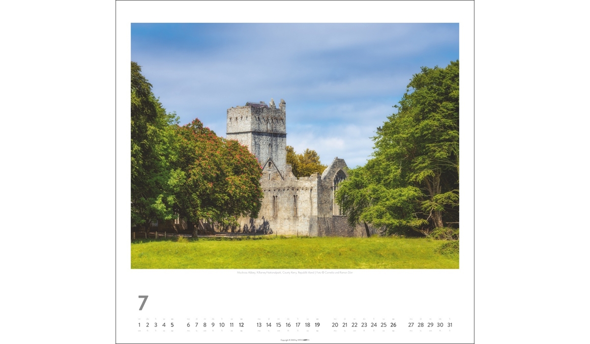 advertising calendar: Ireland 2026