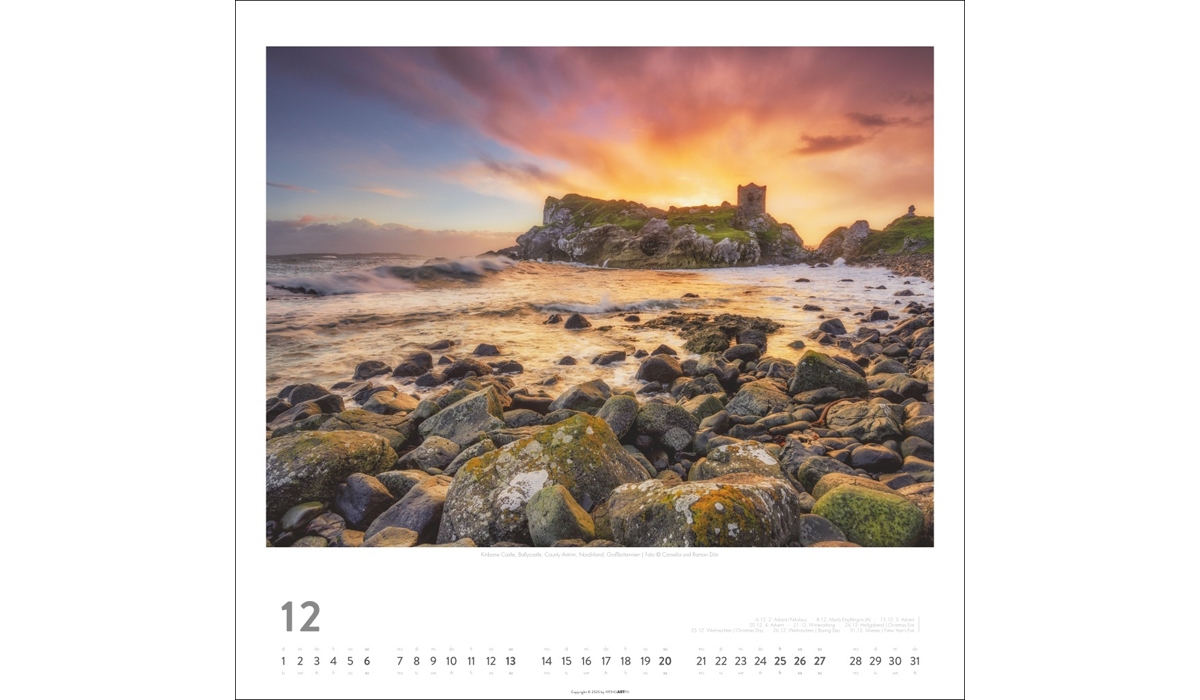 advertising calendar: Ireland 2026