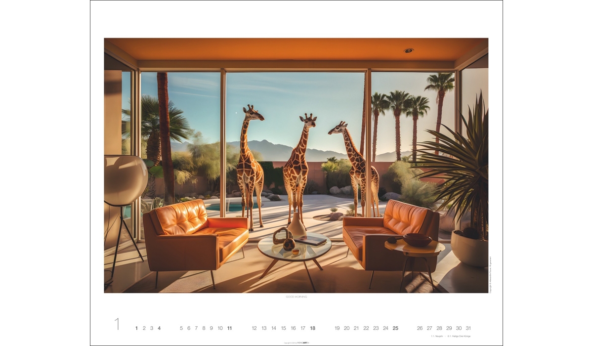 advertising calendar: Jungle House 2026