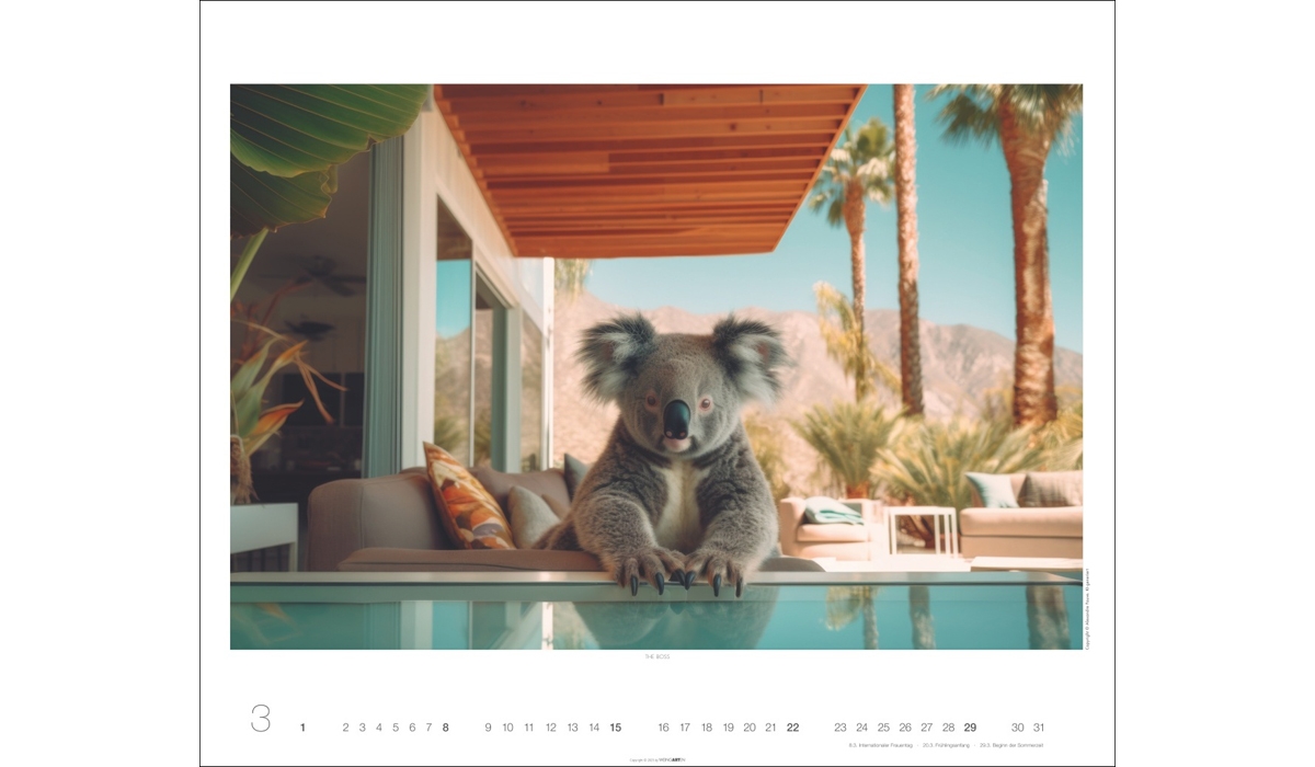 advertising calendar: Jungle House 2026