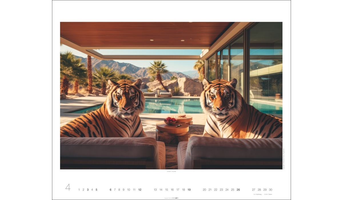 advertising calendar: Jungle House 2026