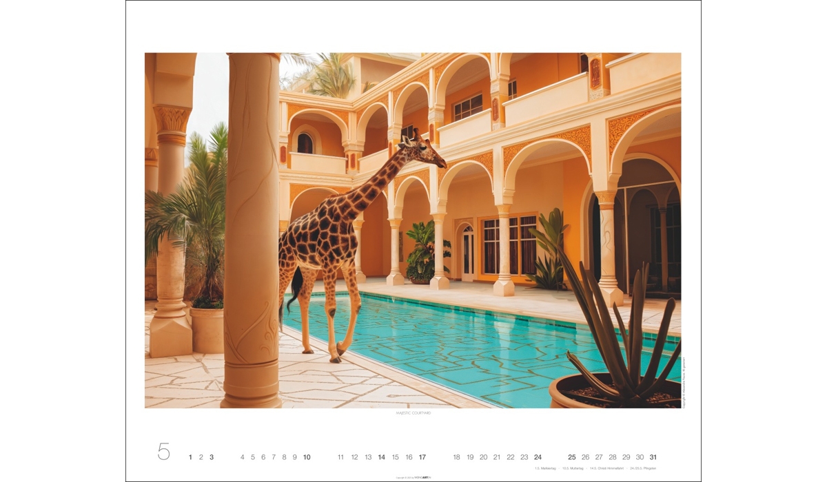 advertising calendar: Jungle House 2026