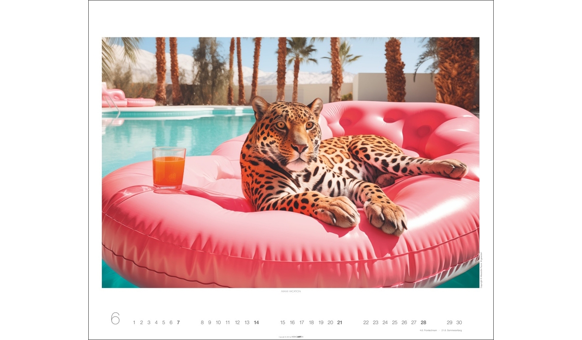 advertising calendar: Jungle House 2026