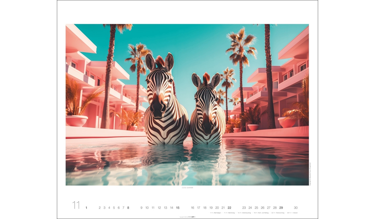 advertising calendar: Jungle House 2026