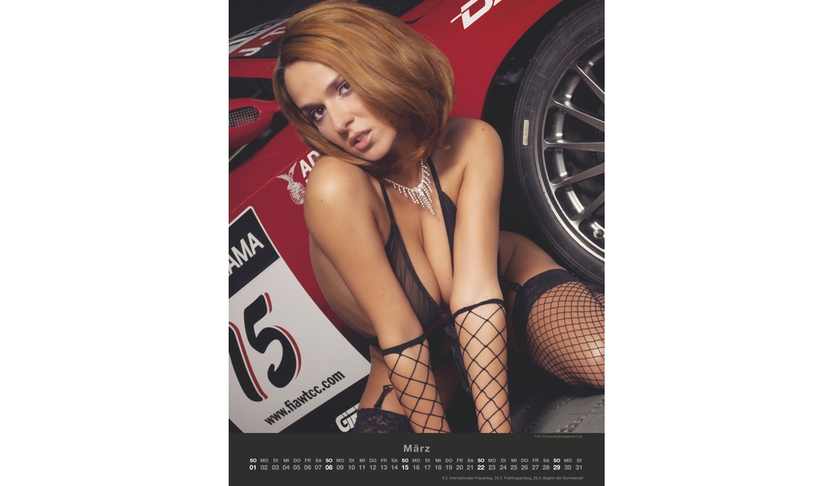 advertising calendar: Cars & Girls 2026