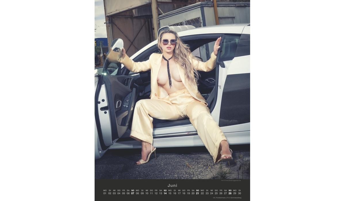 advertising calendar: Cars & Girls 2026