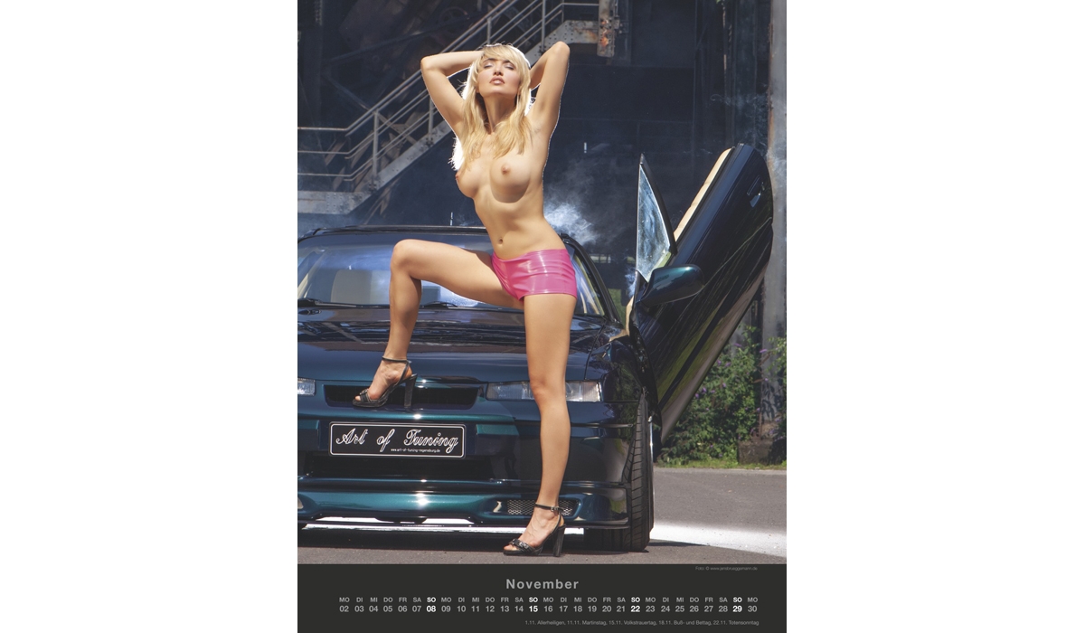 advertising calendar: Cars & Girls 2026