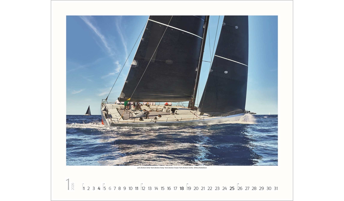 advertising calendar: Sailing 2026