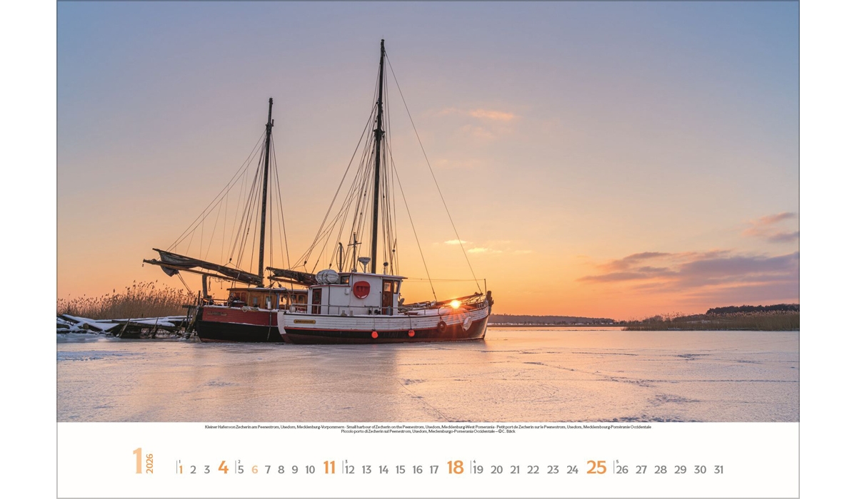 advertising calendar: Fascinating  Baltic Sea 2026