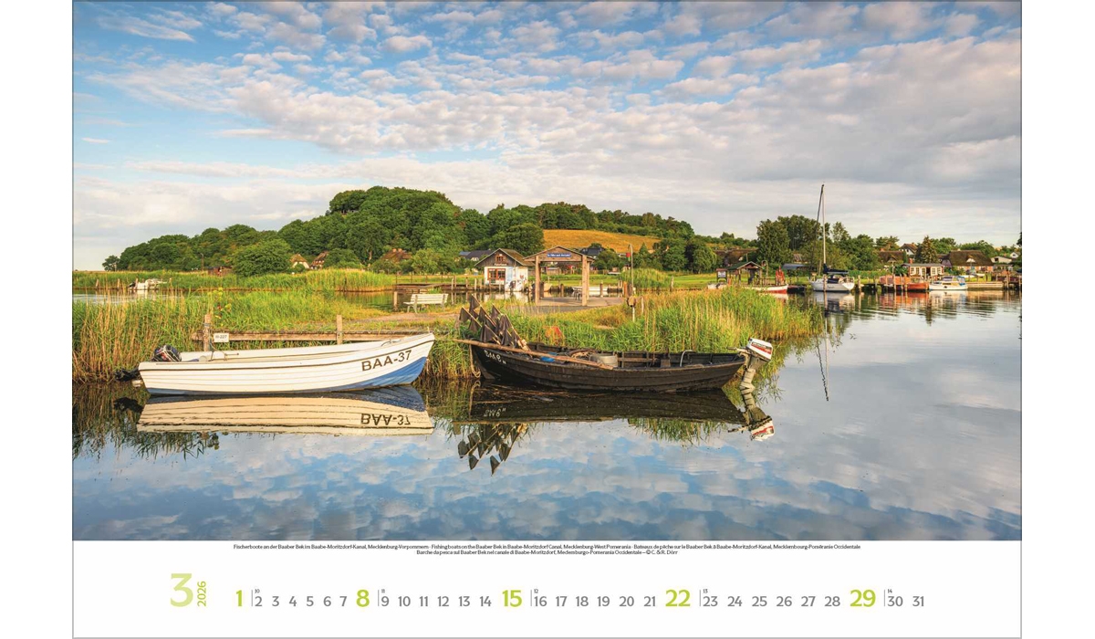 advertising calendar: Fascinating  Baltic Sea 2026