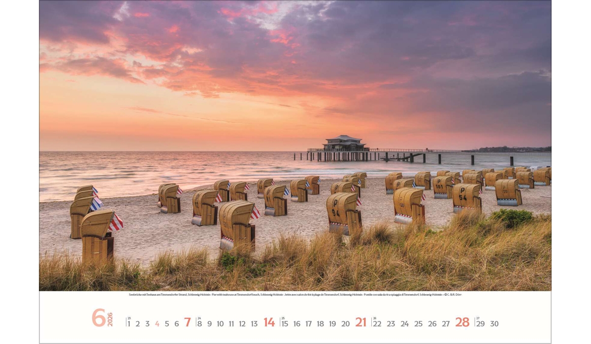 advertising calendar: Fascinating  Baltic Sea 2026