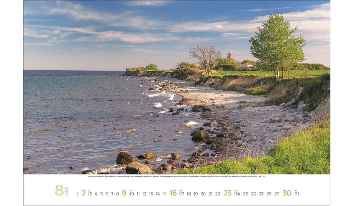 advertising calendar: Fascinating  Baltic Sea 2026