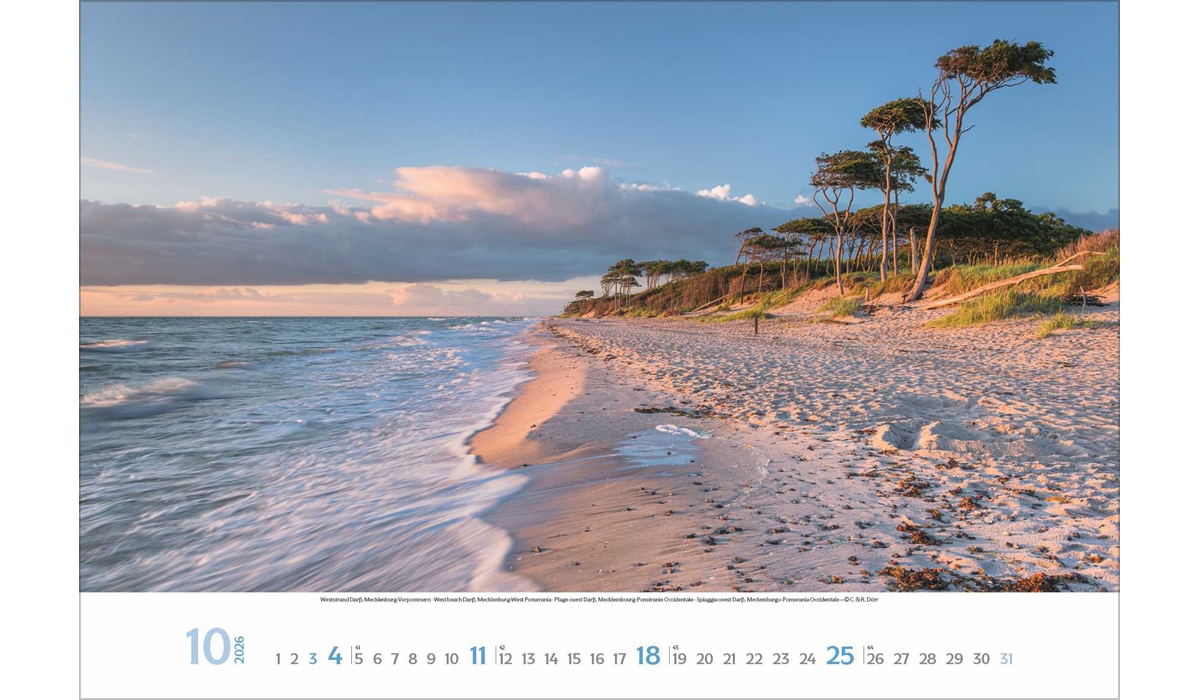 advertising calendar: Fascinating  Baltic Sea 2026