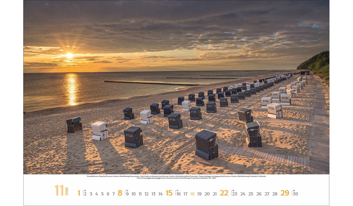 advertising calendar: Fascinating  Baltic Sea 2026