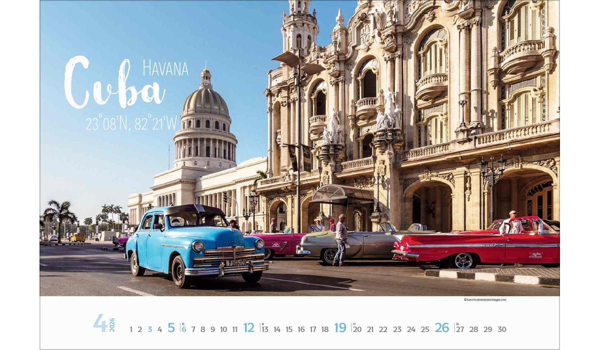 advertising calendar: Around the world 2026 