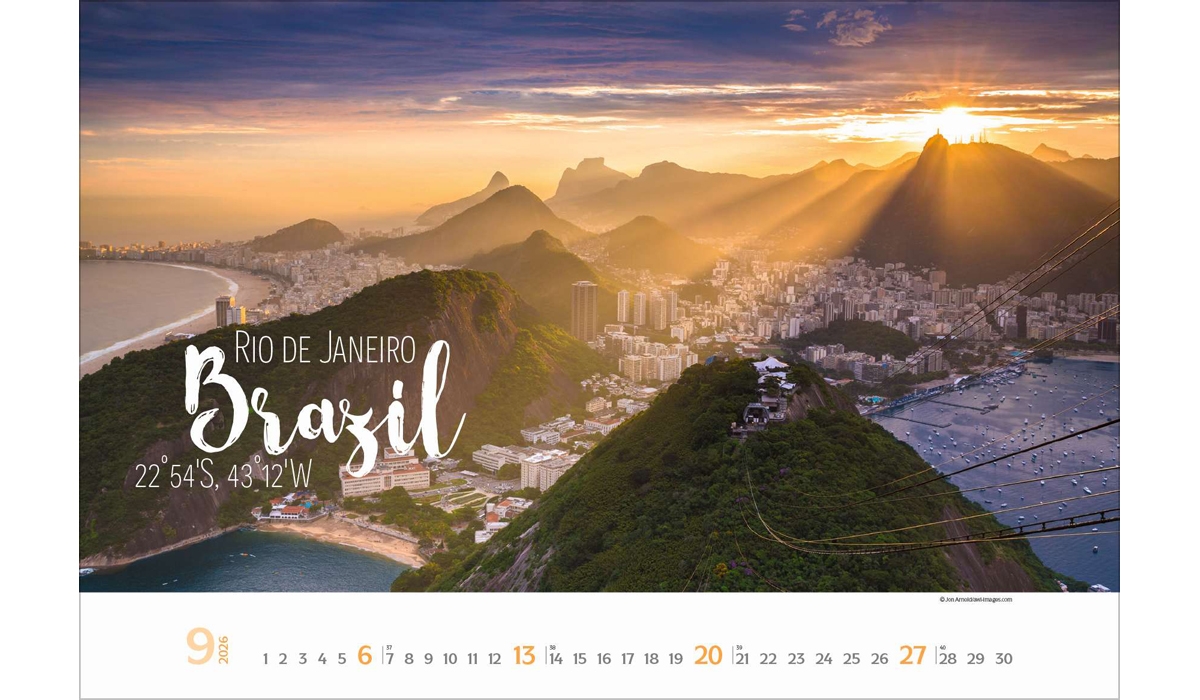 advertising calendar: Around the world 2026 