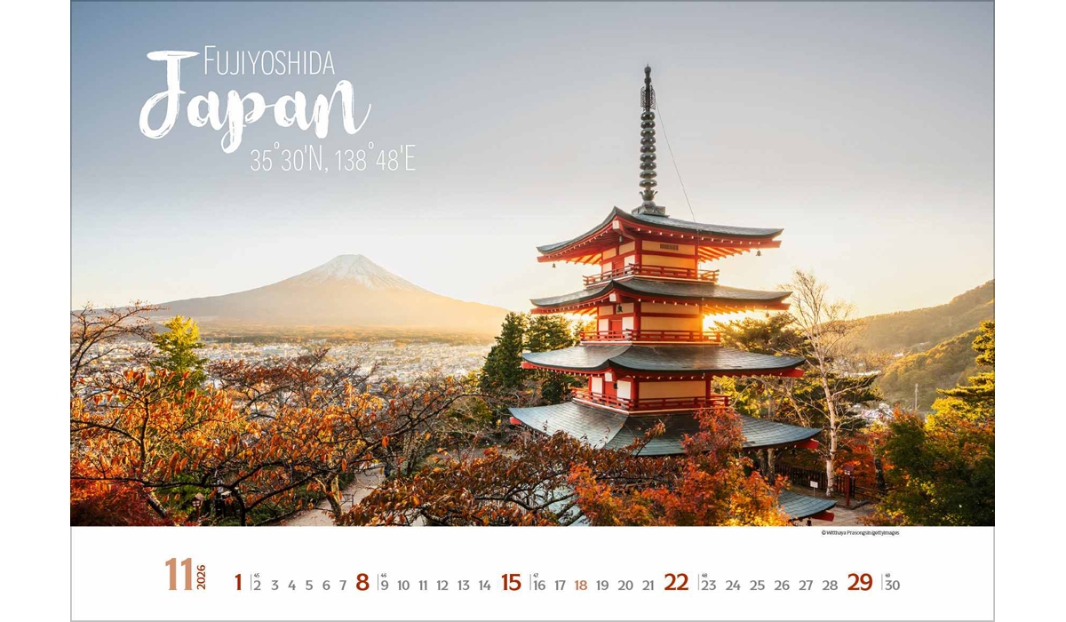 advertising calendar: Around the world 2026 