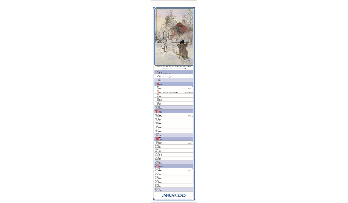 advertising calendar: Hildes Kitchen Planer 2026
