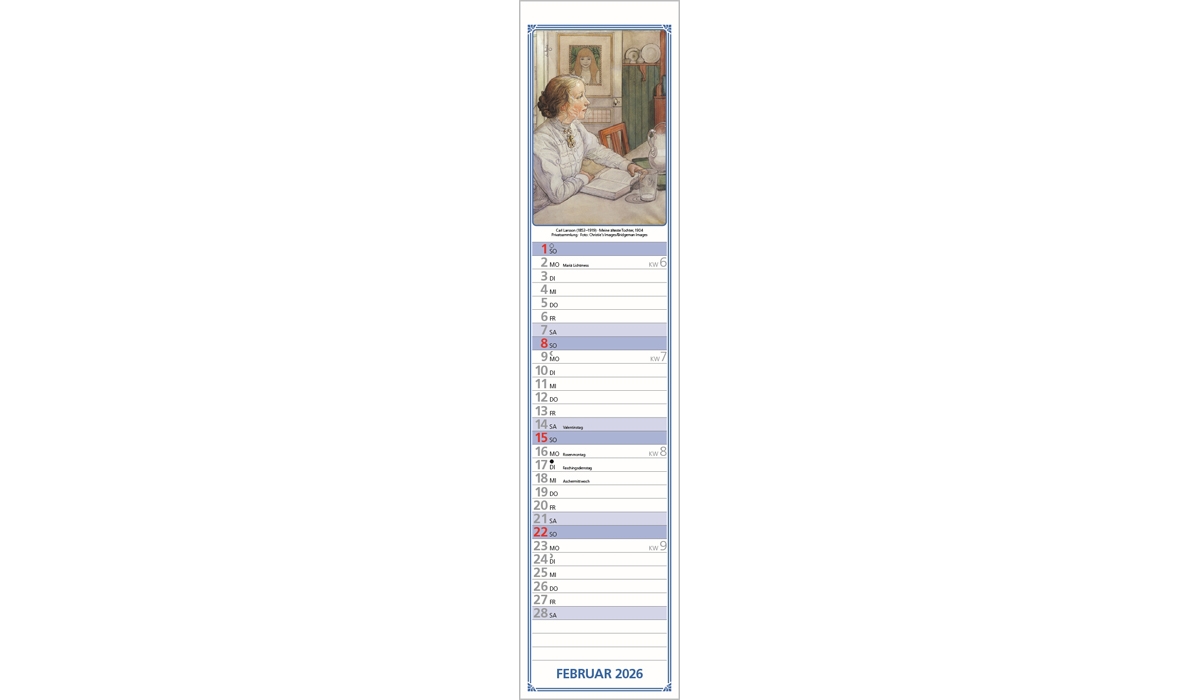 advertising calendar: Hildes Kitchen Planer 2026