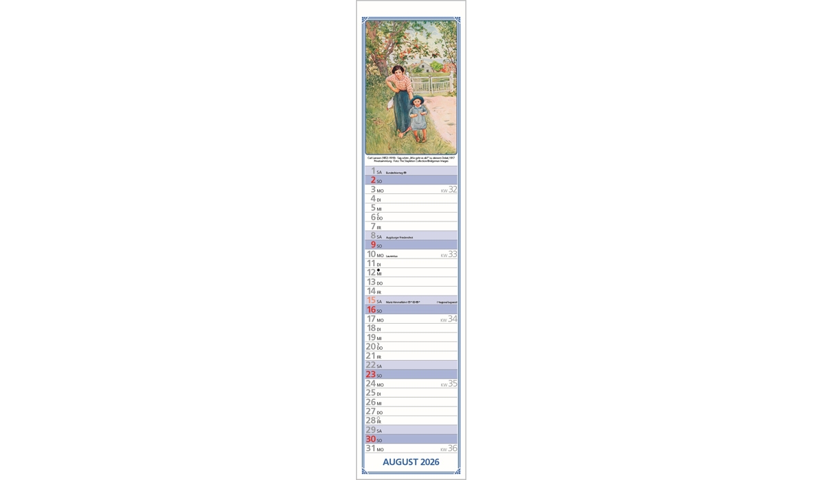 advertising calendar: Hildes Kitchen Planer 2026