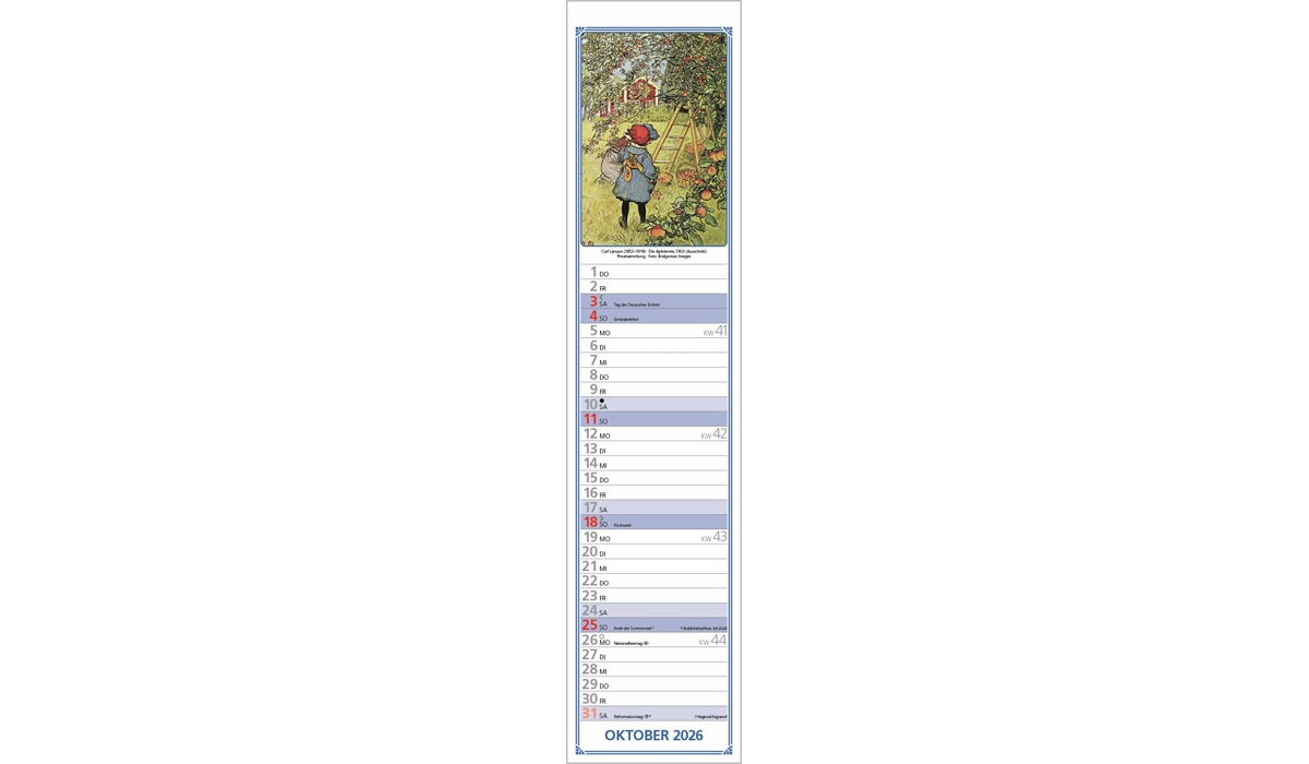 advertising calendar: Hildes Kitchen Planer 2026