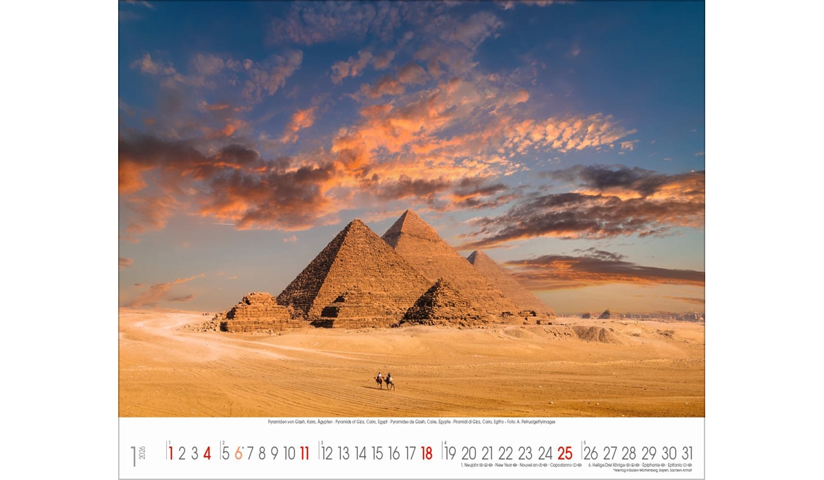 advertising calendar: Unesco World Associates  2026