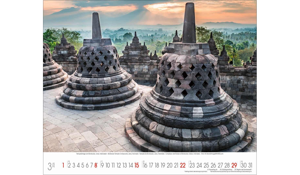 advertising calendar: Unesco World Associates  2026