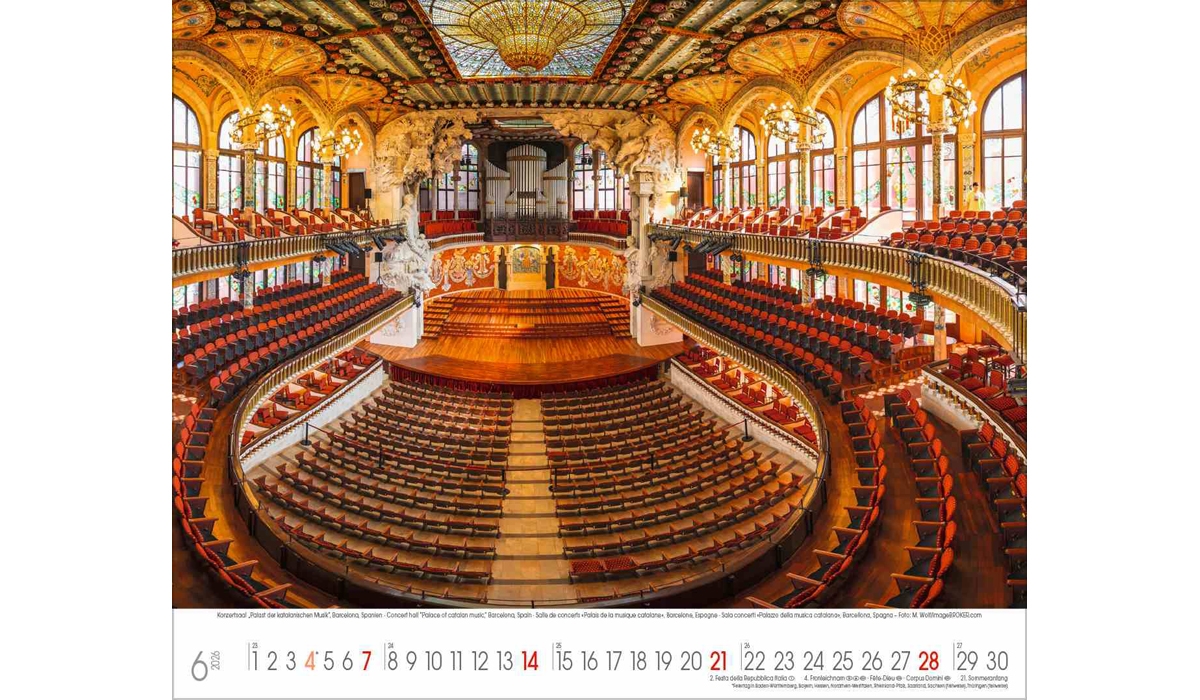 advertising calendar: Unesco World Associates  2026