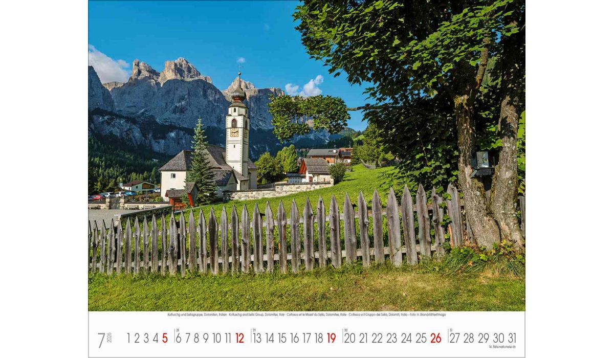 advertising calendar: Unesco World Associates  2026
