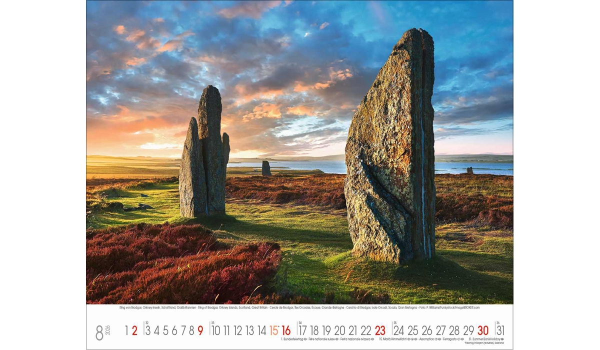 advertising calendar: Unesco World Associates  2026